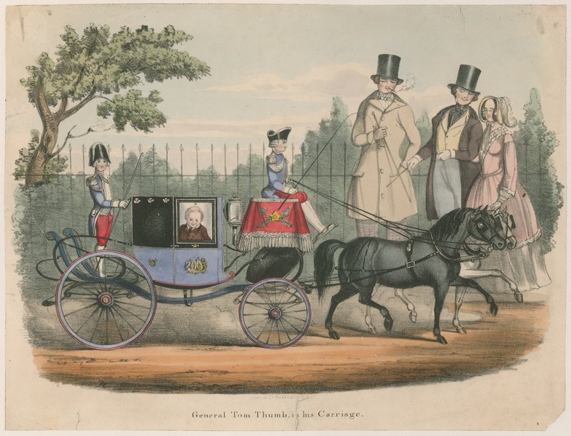 Général Tom Pouce dans son Carrosse - English School