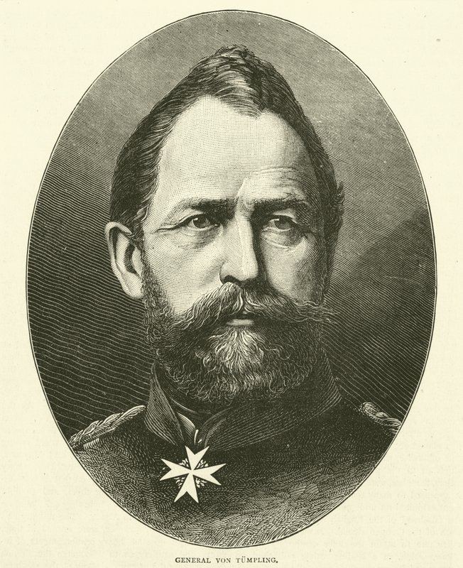 Général Von Tumpling, décembre 1870 - English School