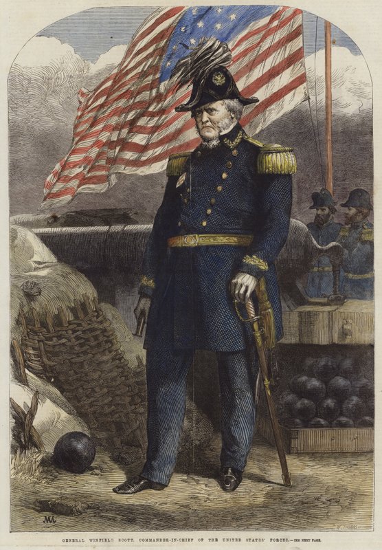 Général Winfield Scott - English School