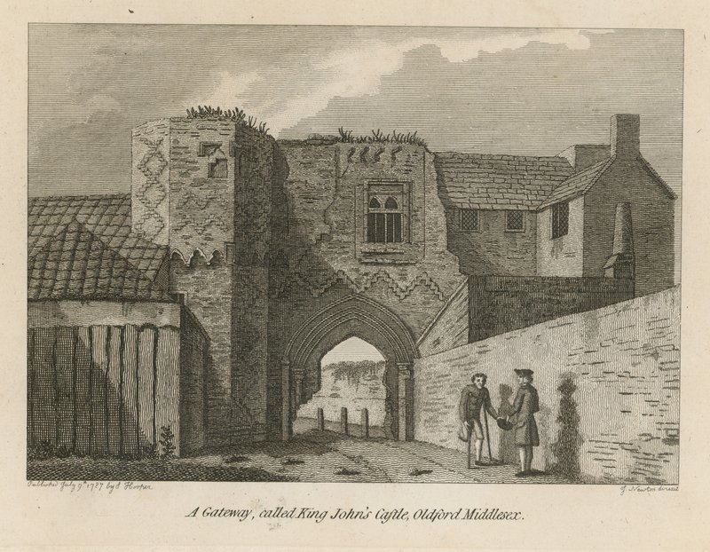 Vue générale du château de King John - English School