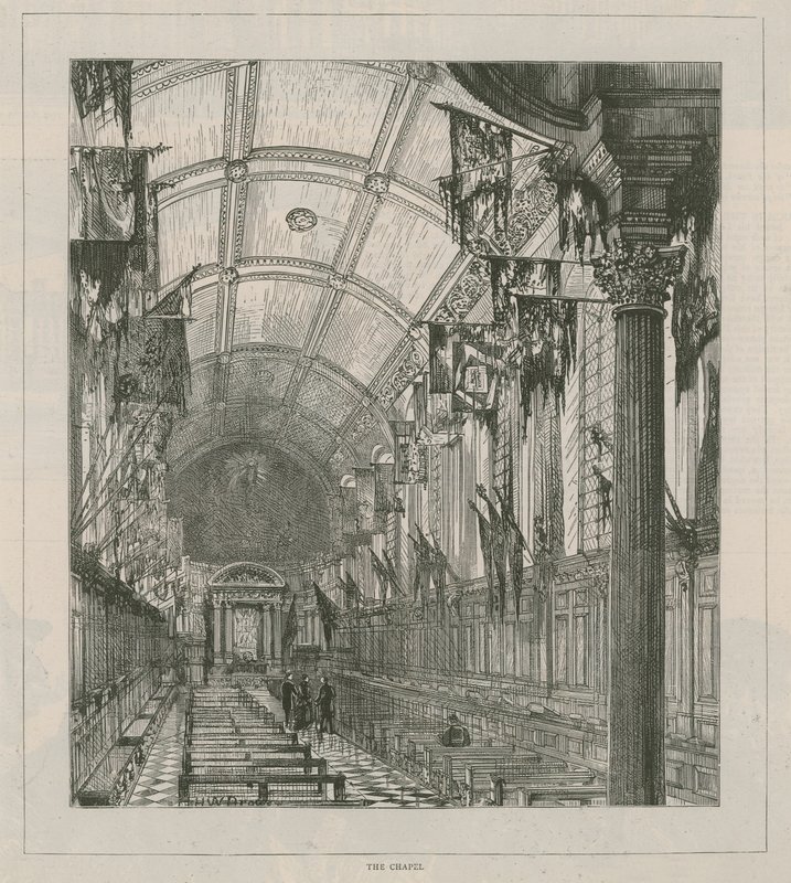 Vue générale de la chapelle - English School