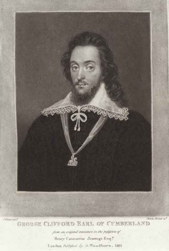 George Clifford Comte de Cumberland - English School