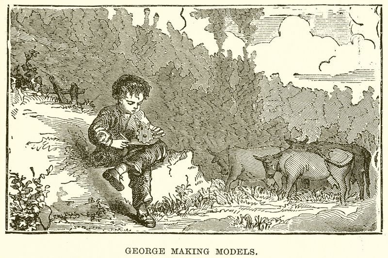 George fabriquant des modèles - English School