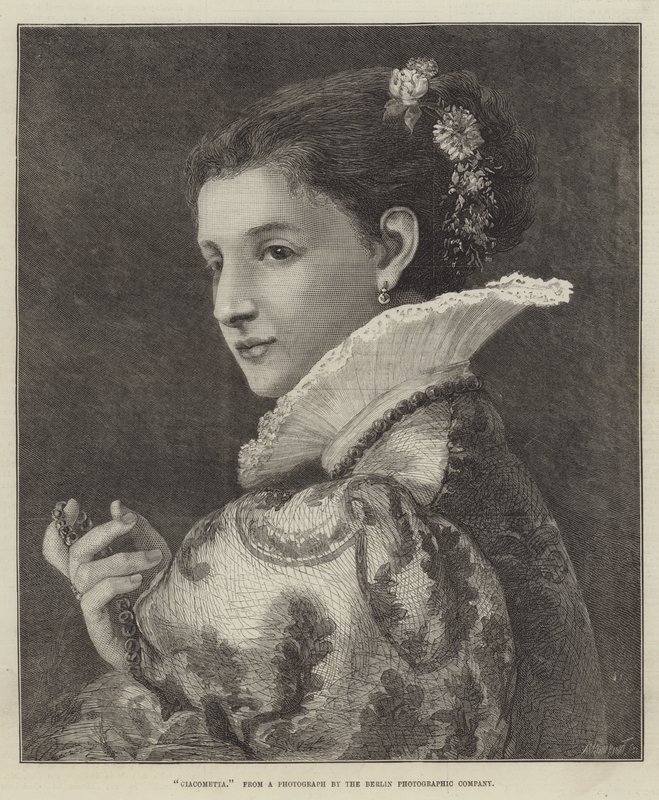 Giacometta (gravure) - English School