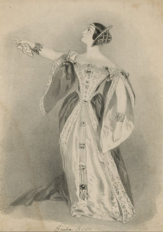 Giulia Grisi, chanteuse d