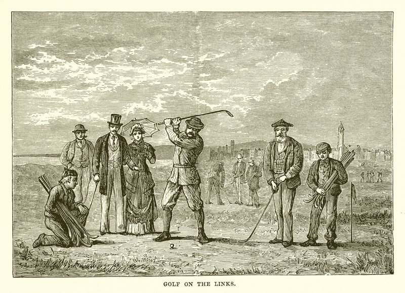 Golf sur les links - English School