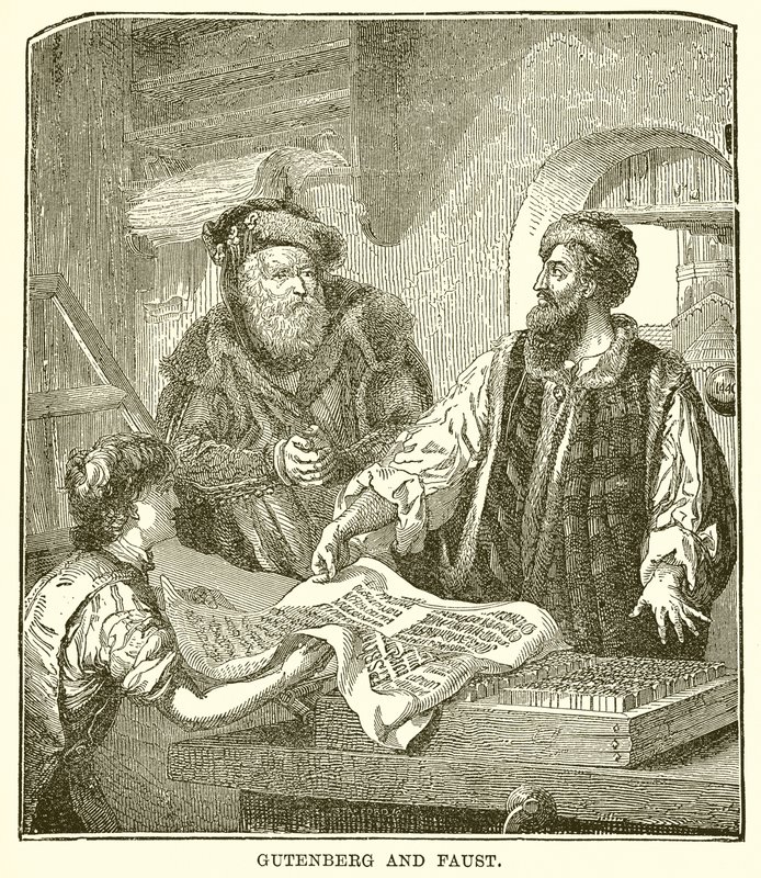 Gutenberg et Faust - English School