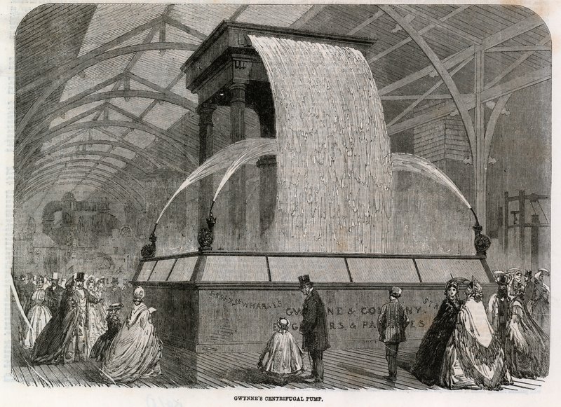 Pompe centrifuge de Gwynne - English School