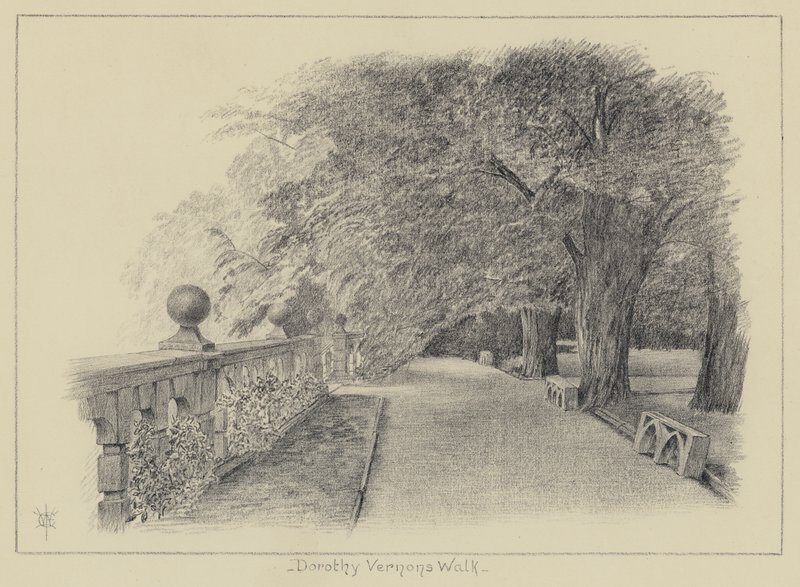 Haddon Hall, la promenade de Dorothy Vernon - English School