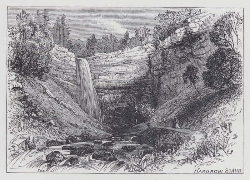 Hardrow Scaur (gravure) - English School