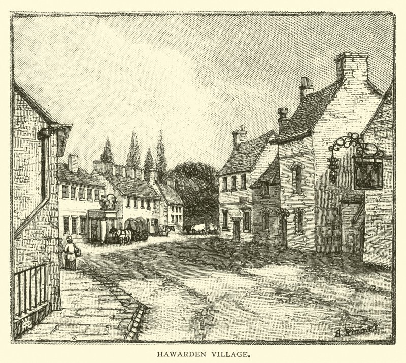 Village de Hawarden - English School