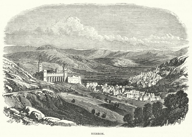 Hébron (gravure) - English School
