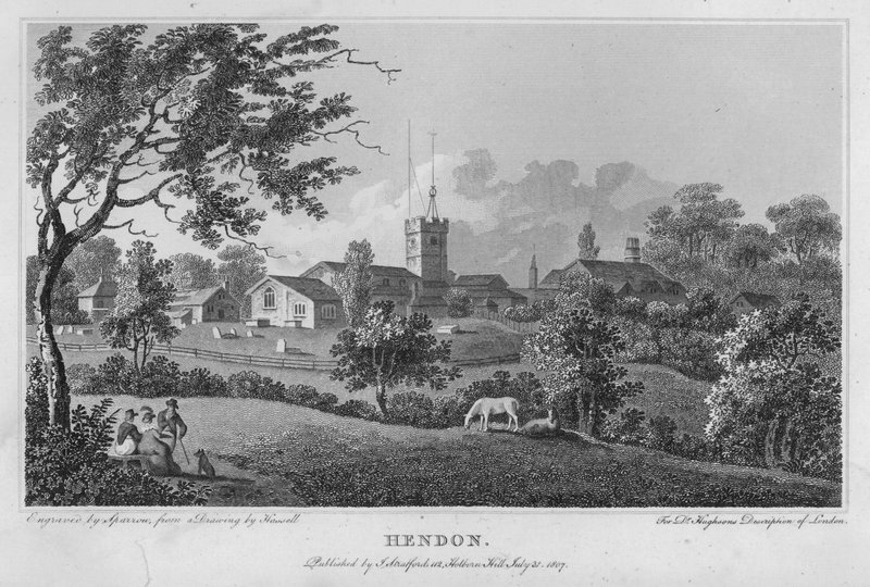 Hendon (gravure) - English School