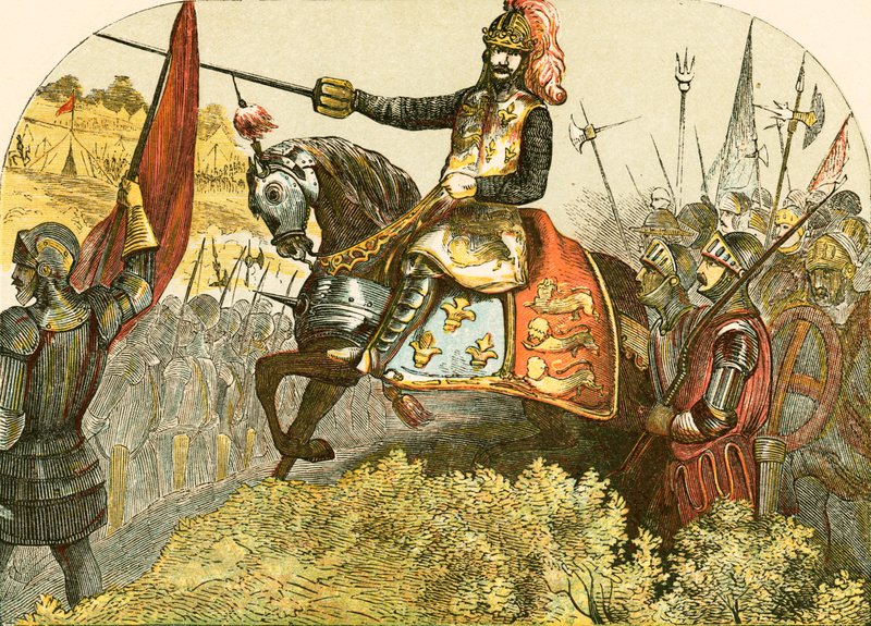 Henri V à la bataille d