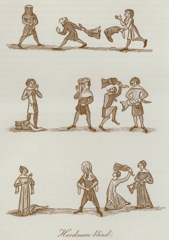 Colin-maillard (lithographie) - English School
