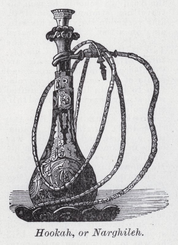 Hookah, ou Narghilé - English School