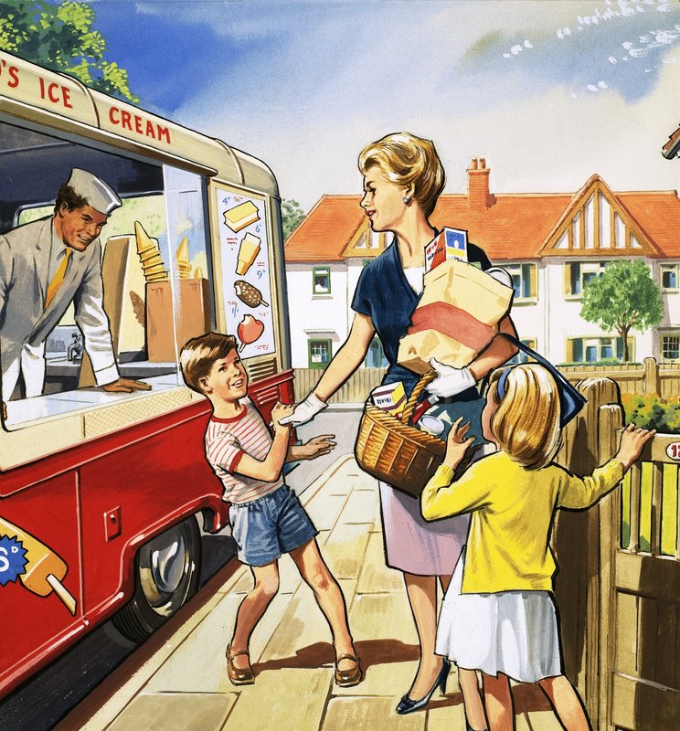 Marchand de Glaces - English School