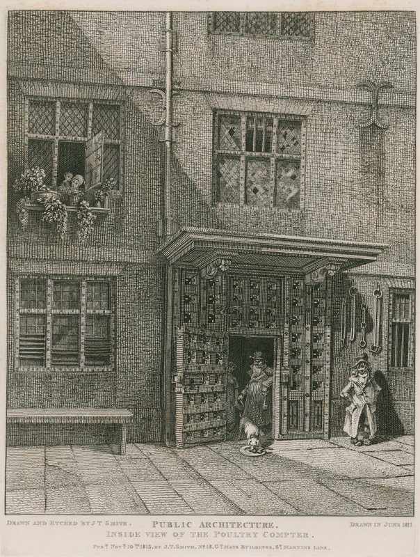 Vue intérieure du Poultry Compter - English School