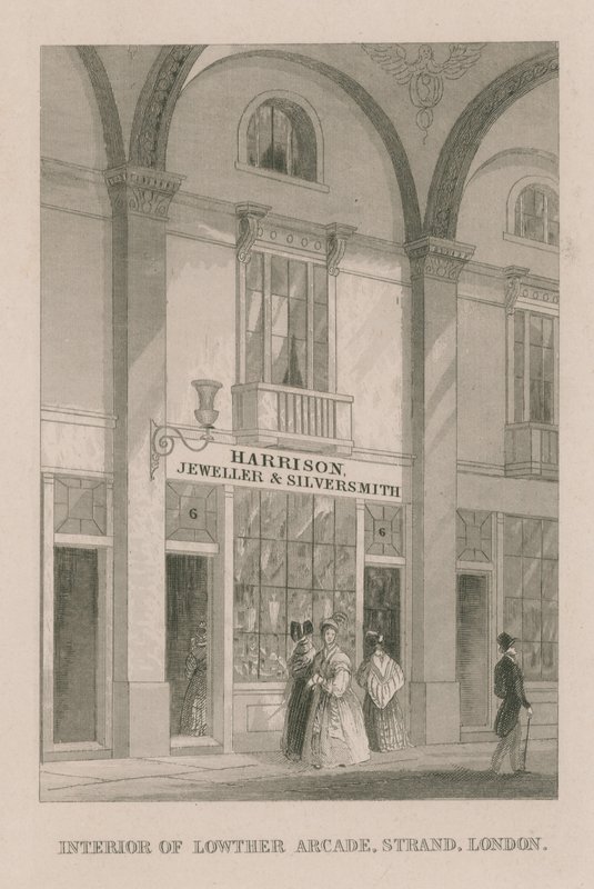 Intérieur de Lowther Arcade - English School