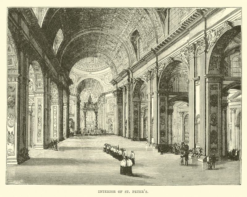 Intérieur de Saint-Pierre - English School