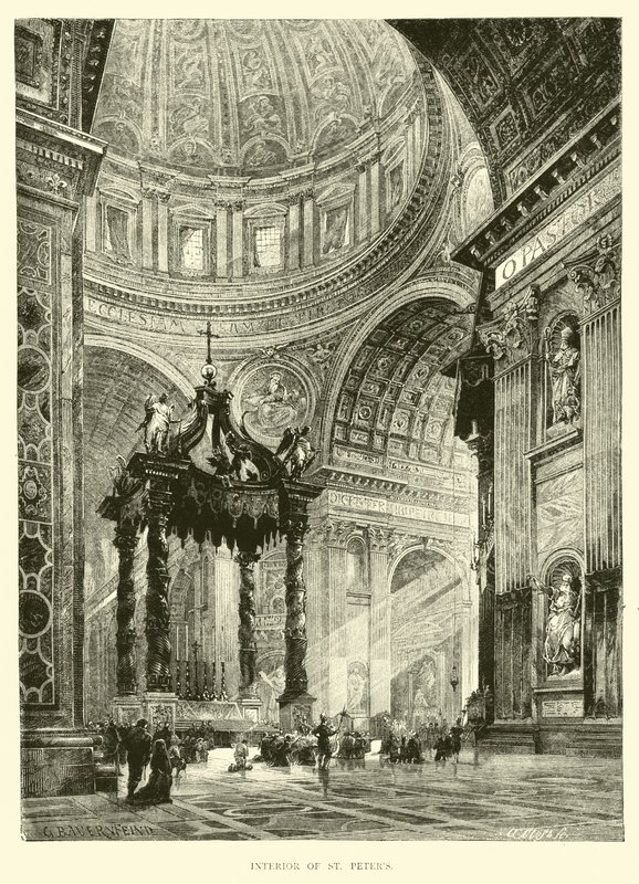 Intérieur de Saint-Pierre - English School