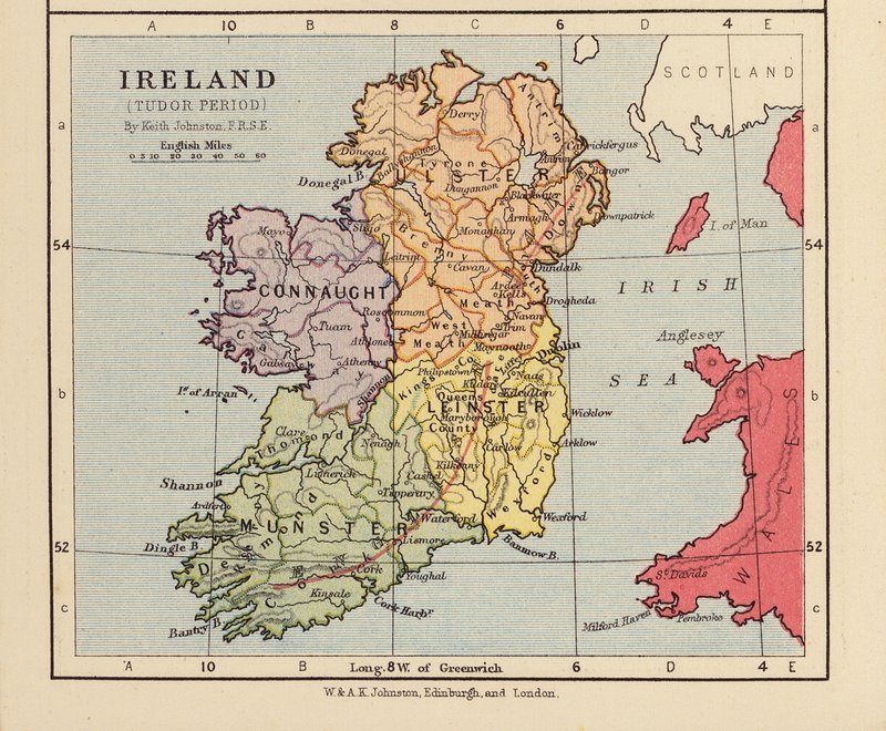Irlande, période Tudor - English School