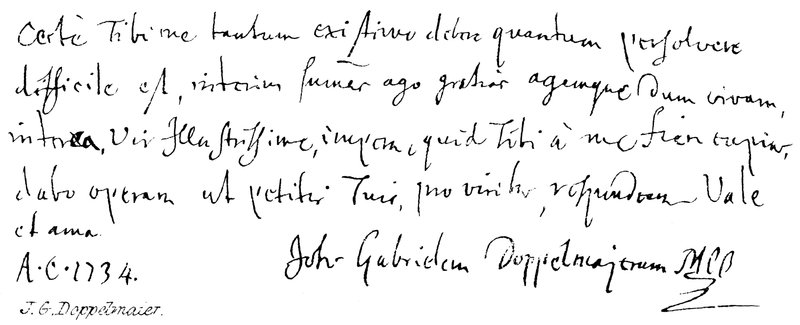 J G Doppelmaier - English School
