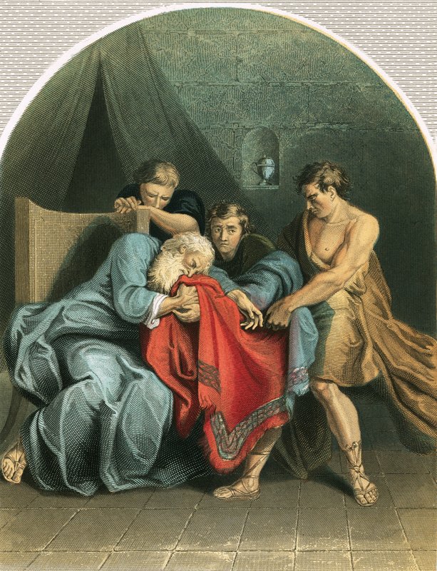 Jacob et le manteau de plusieurs couleurs - English School
