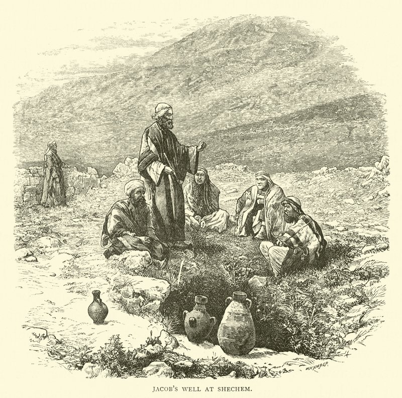 Puits de Jacob à Sichem - English School
