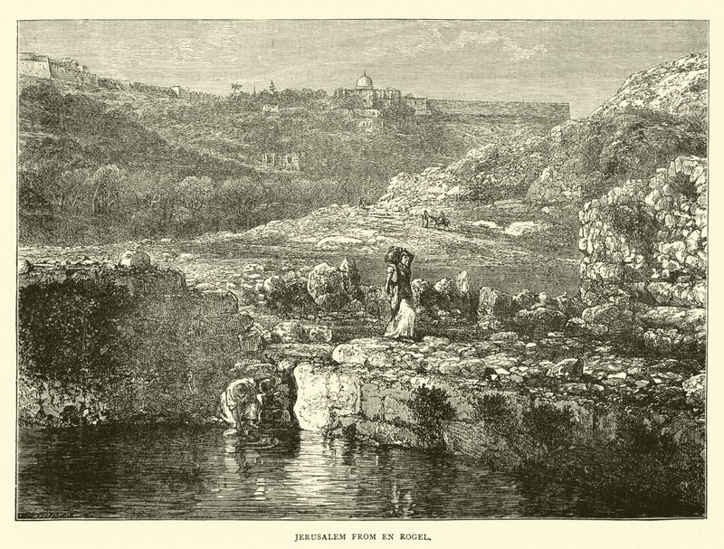 Jérusalem depuis En Rogel - English School
