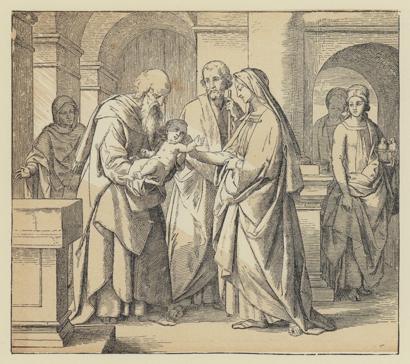 Jésus amené au Temple - English School