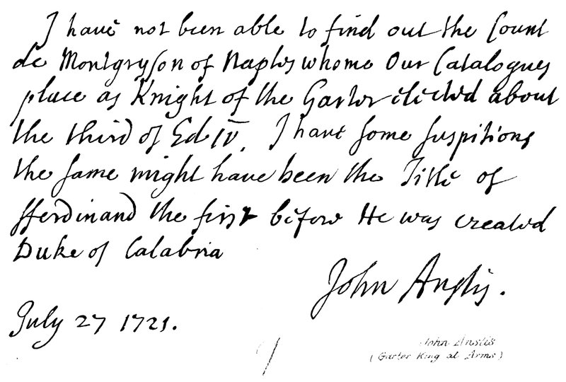 John Anstis - English School