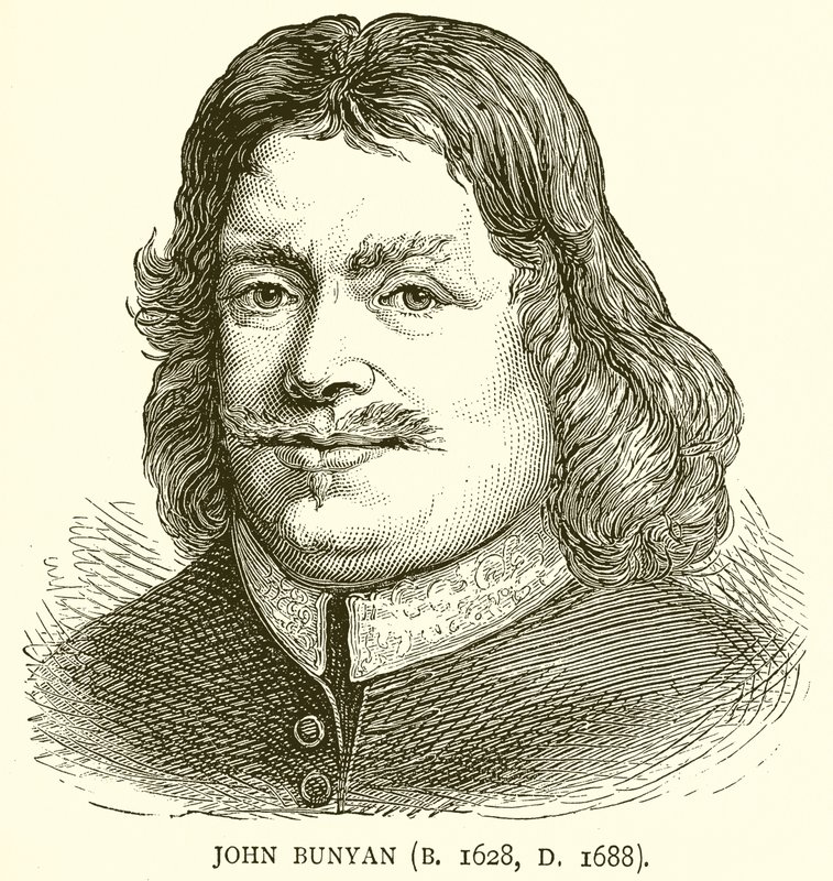 John Bunyan (né en 1628, mort en 1688) - English School