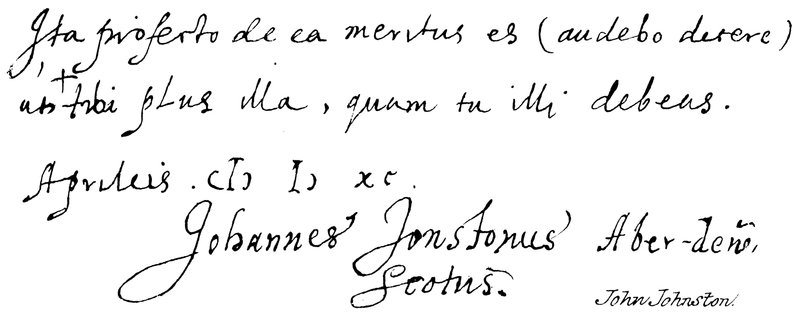 John Johnston - English School