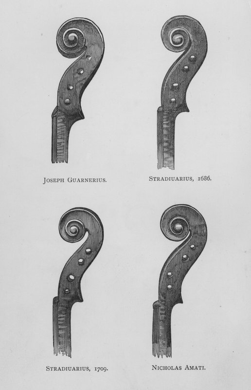 Joseph Guarnerius; Stradiuarius - English School