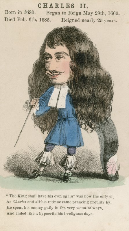 Roi Charles II - English School