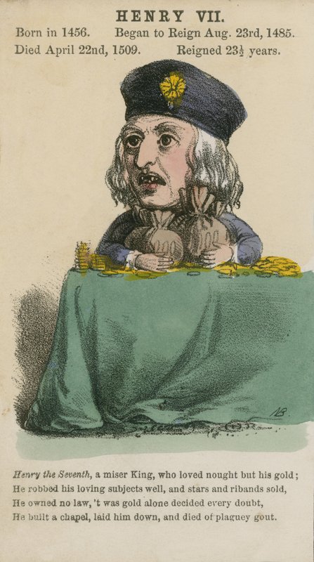 Roi Henri VII - English School