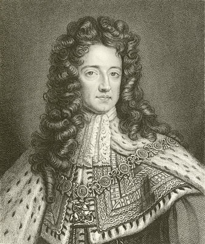 Le roi Guillaume III - English School