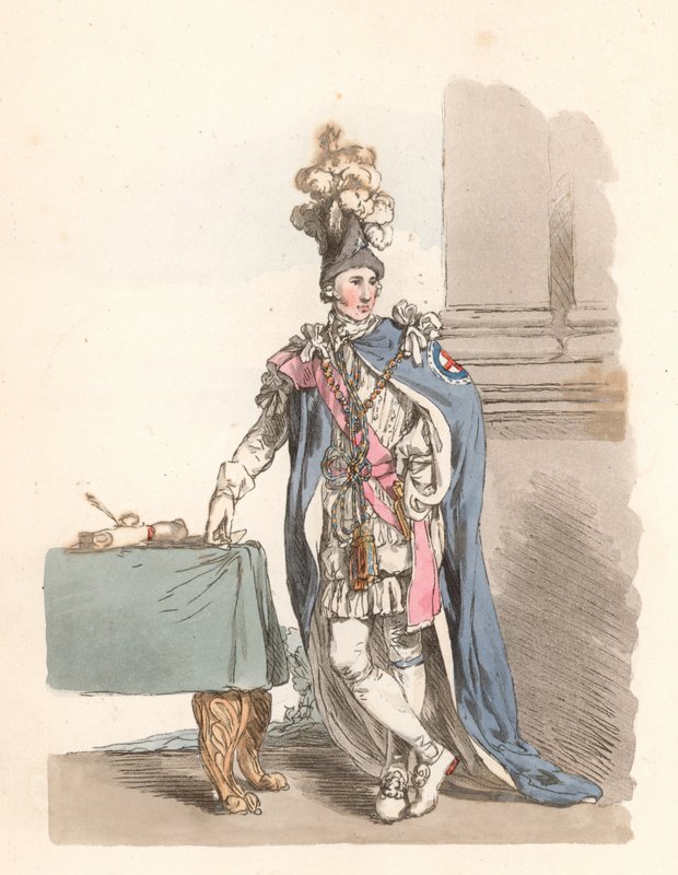 Chevalier de la Jarretière - English School