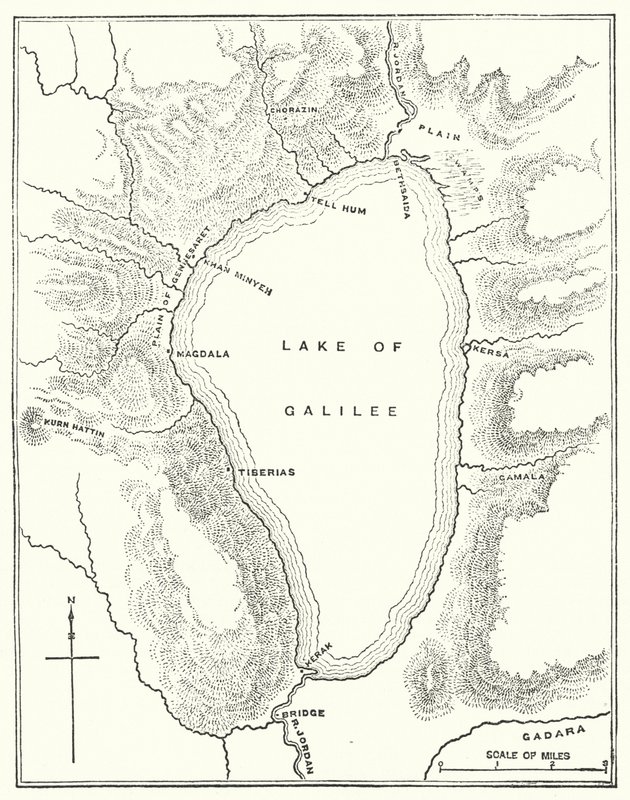 Lac de Galilée (gravure) - English School