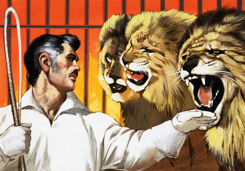 Dompteur de lions - English School