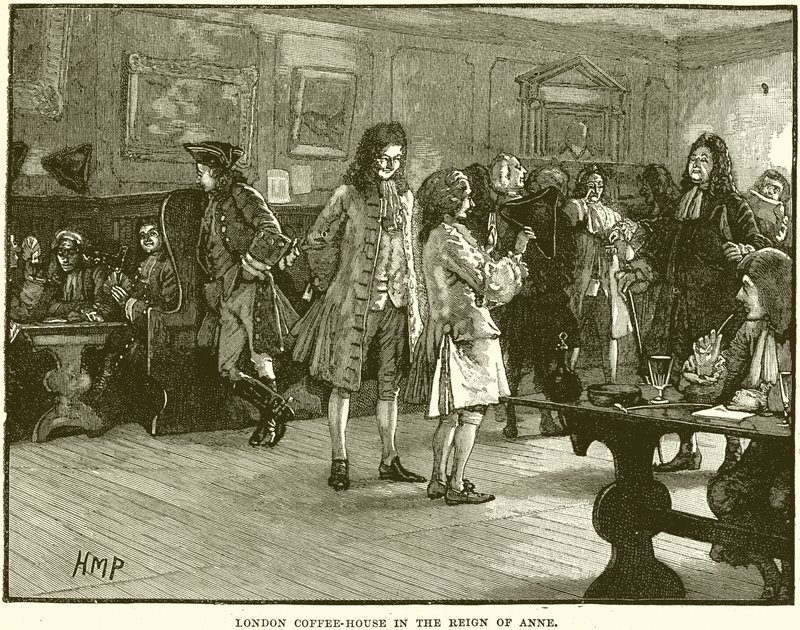 Café de Londres sous le règne d