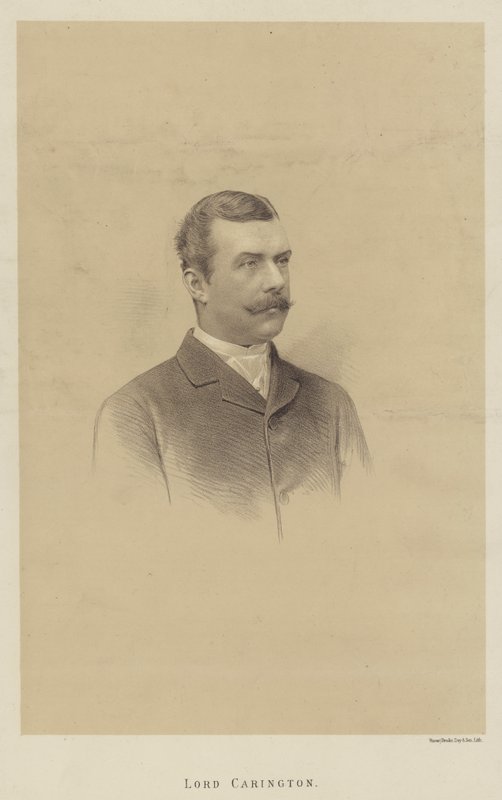 Lord Carington (lithographie) - English School