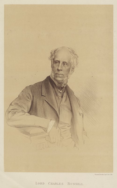 Lord Charles Russell (lithographie) - English School