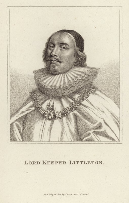 Lord Keeper Littleton - English School