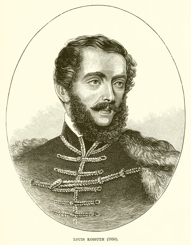 Louis Kossuth (1850) - English School