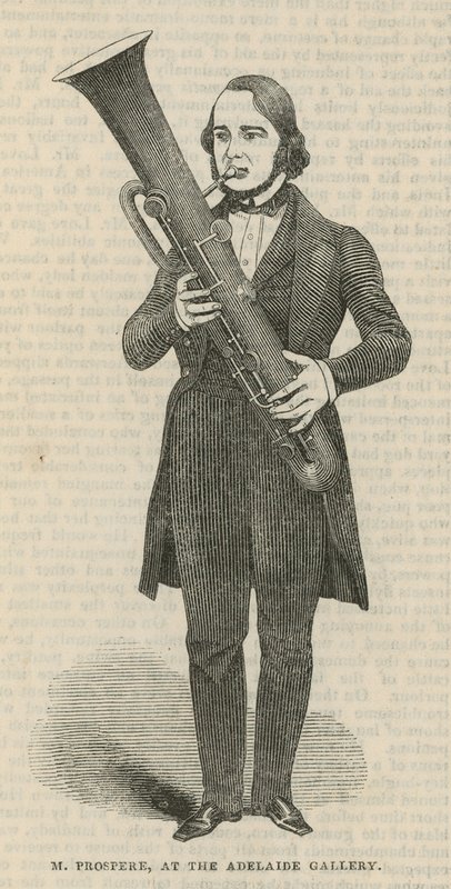 M. Prospere à la galerie d