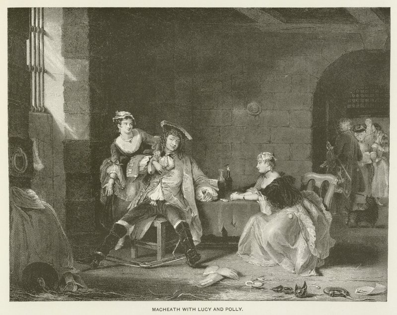 Macheath avec Lucy et Polly - English School