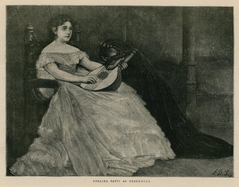 Madame Adelina Patti, chanteuse d