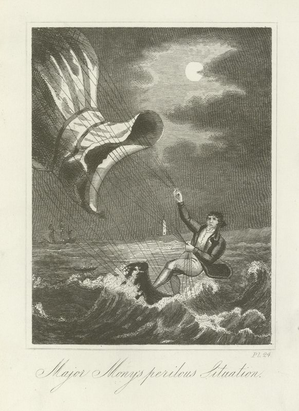 Situation périlleuse du Major Monys - English School